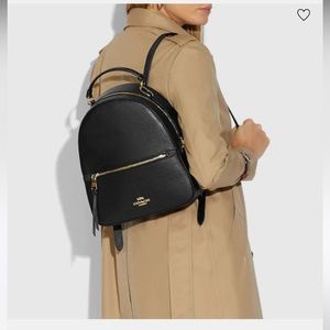 coach jordyn black backpack